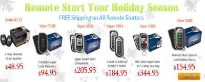 Avenue Sound Viper Remote Starter Procrastinator's Sale!