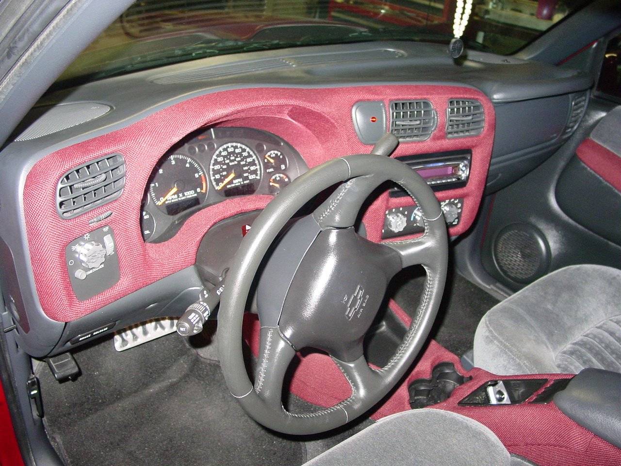 Blazer Tweeded Dash Bezel