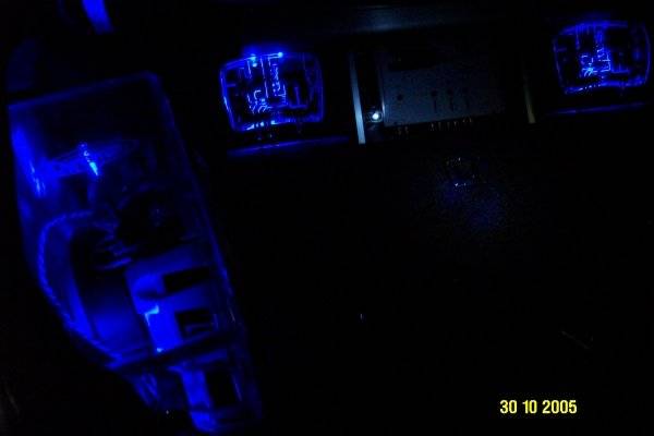 box lit up