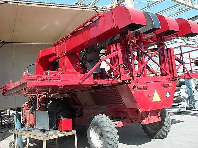Case Cotton Picker Modified to Cotton Seeder