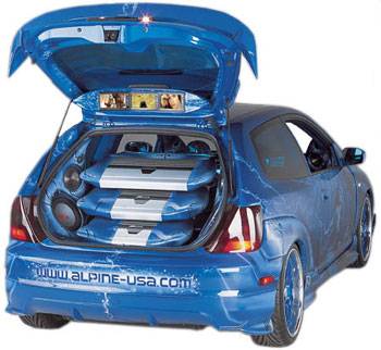 Civic Si  - rear