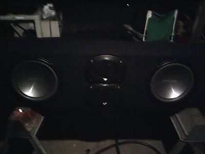 Custom built speaker box