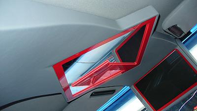Custom Overhead Console with 10in Monitor