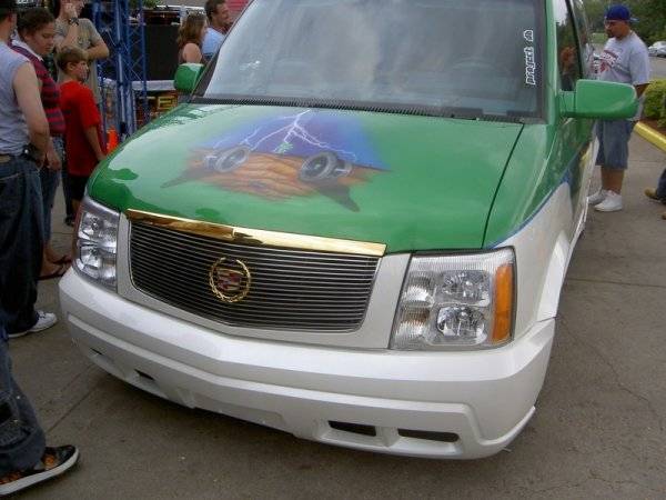 Geoff's van