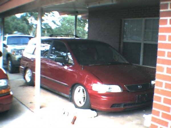 Honda Odyssey layed out