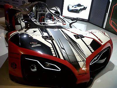 indonesia's alpine electrical demo car.