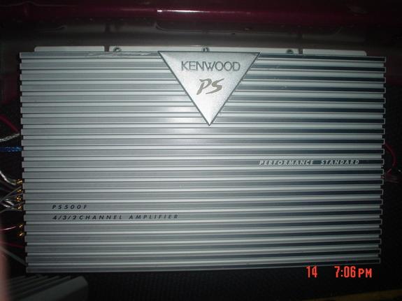 Kenwood Performance Standard (early eXcelon) KAC-PS500F