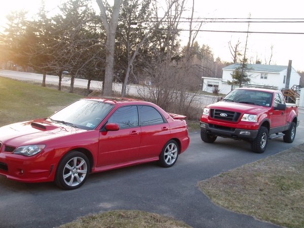 My 06 WRX Limited and my F150 I just Sold