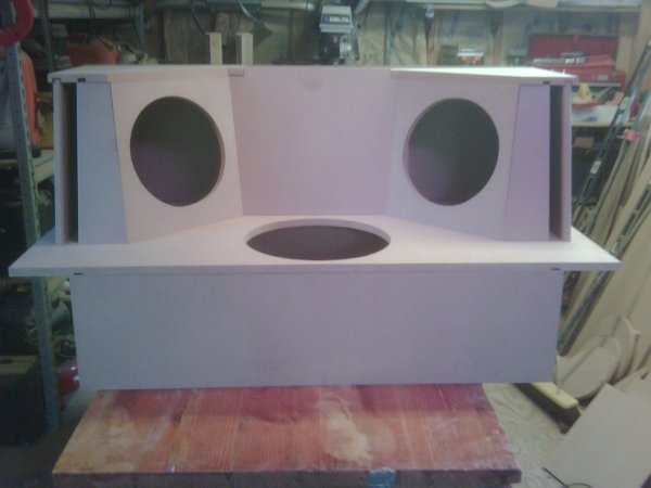 my box that i put into my jeep  2 12&quot; and a 15&quot; all ported