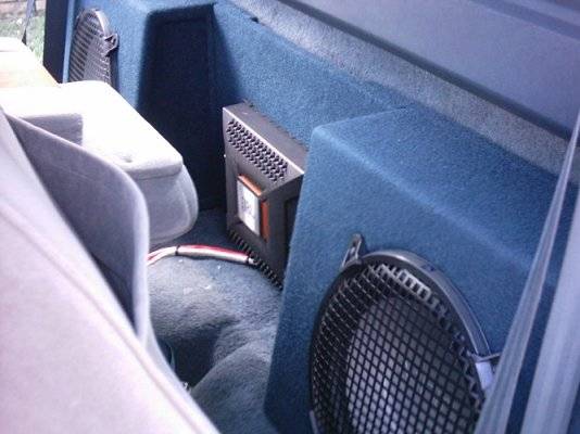 My Subwoofers and Amp