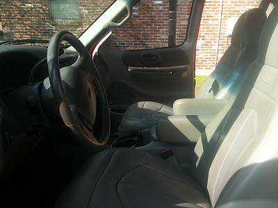 My truck Interior.