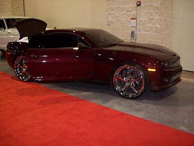NFL player Brandon Meriweather's Camaro SS at sbn 2012