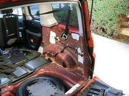 ***** rear of my car