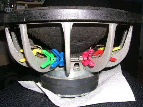 spiders clamped
