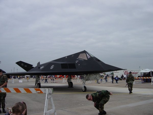 Stealth Fighter at Ellington Field air show