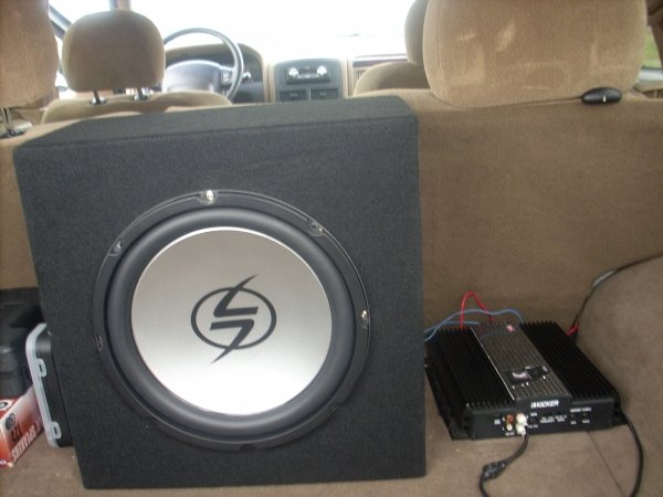 Sub and amp combo