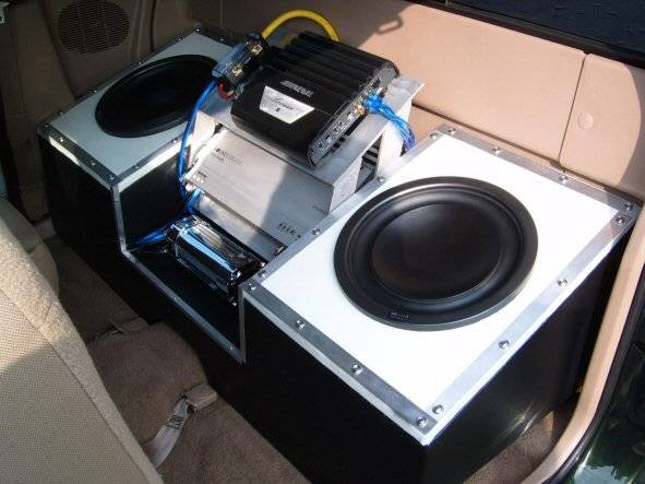 Sub and amp setup