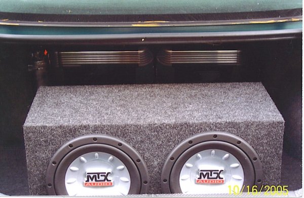 subs amps and cap