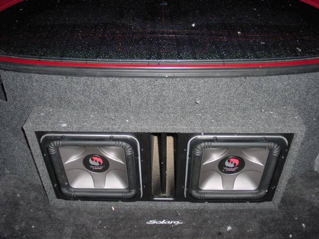 Subwoofer box