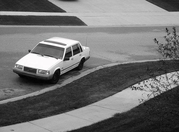 the ride, 1990 Volvo 740gl