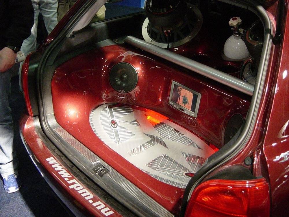 The trunk of my Audi A4 -00