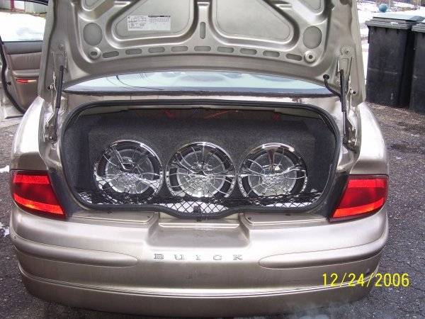 Three 12's With Spinning Grilles