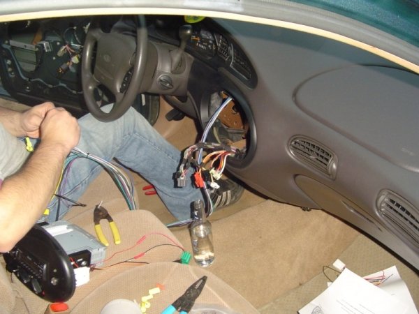 Wiring Mess Up Front