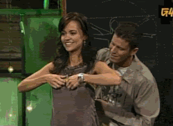 KevHotbabeTittyTouch.gif